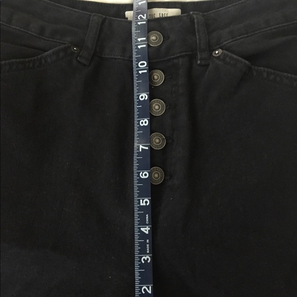 Free People High Waisted Crop Jeans - Picture 2 of 8